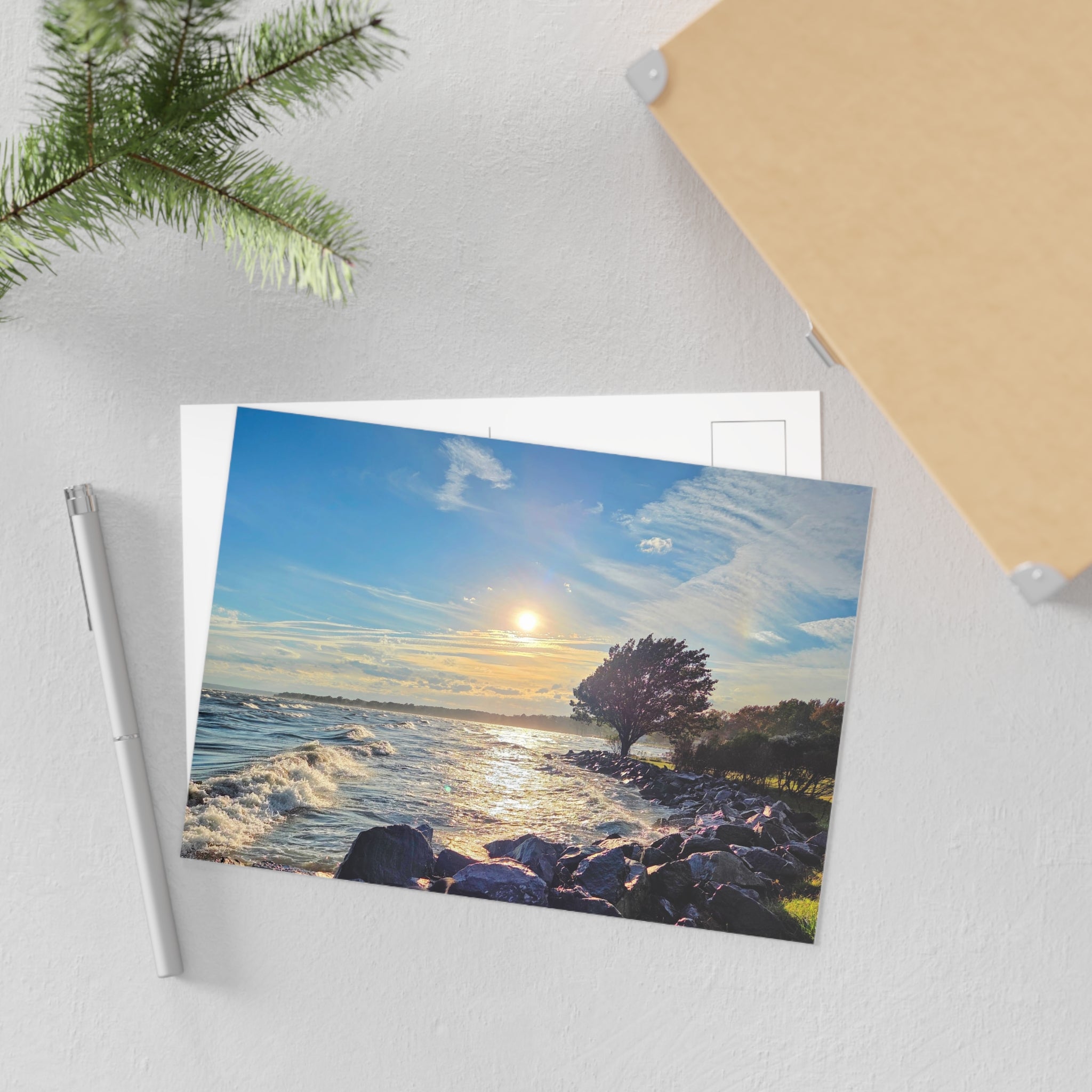 Windy Afternoon Postcard