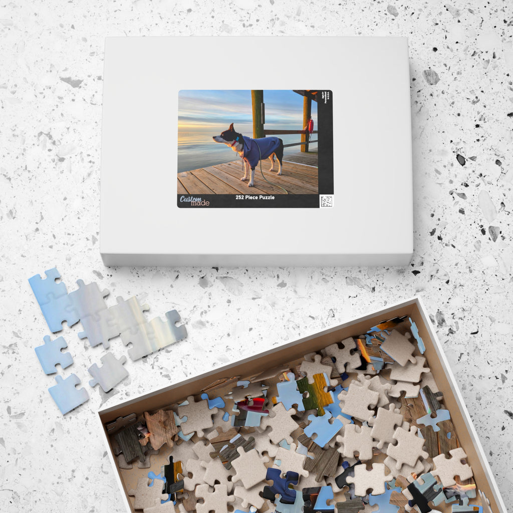Hooded Max looks into the sunrise Puzzle
